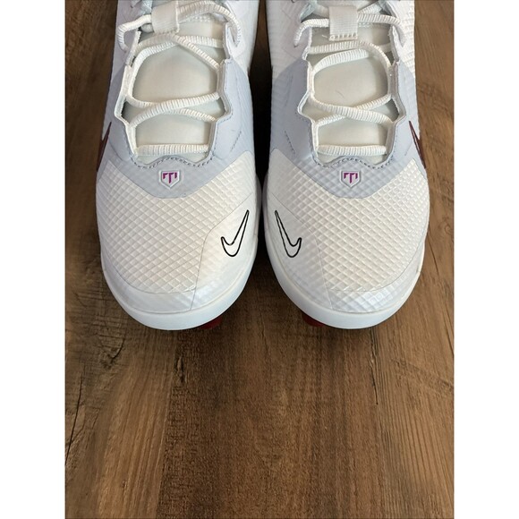 Nike Men Size 12 Force Zoom Trout 9 Pro MCS Rainbow Baseball Cleats FB2908-106 - Picture 4 of 7